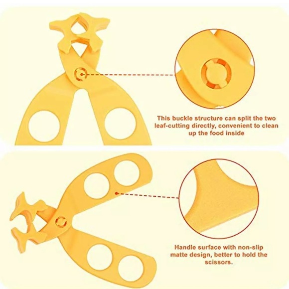 🌸 Baby Food Scissor Cutter, Multifunction Masher - Picture 4 of 7